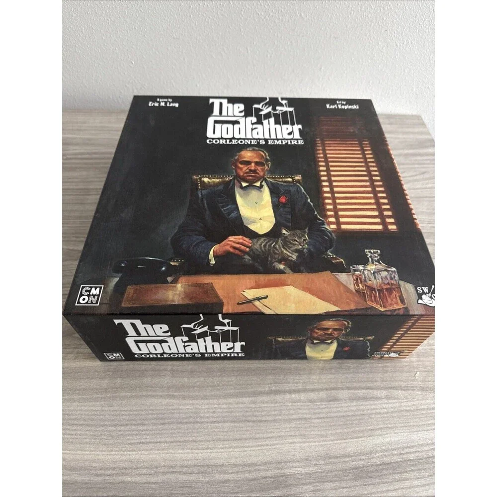 The Godfather Corleone's Empire Board Game By Spaghetti Westerns‎ Games